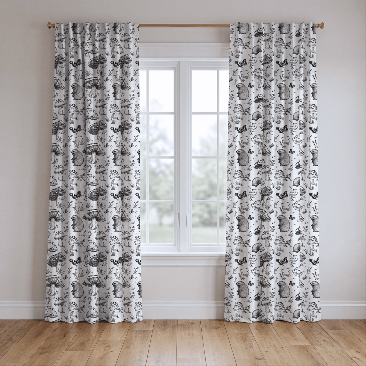 Sycamore - Curtain Panel - The Drapery