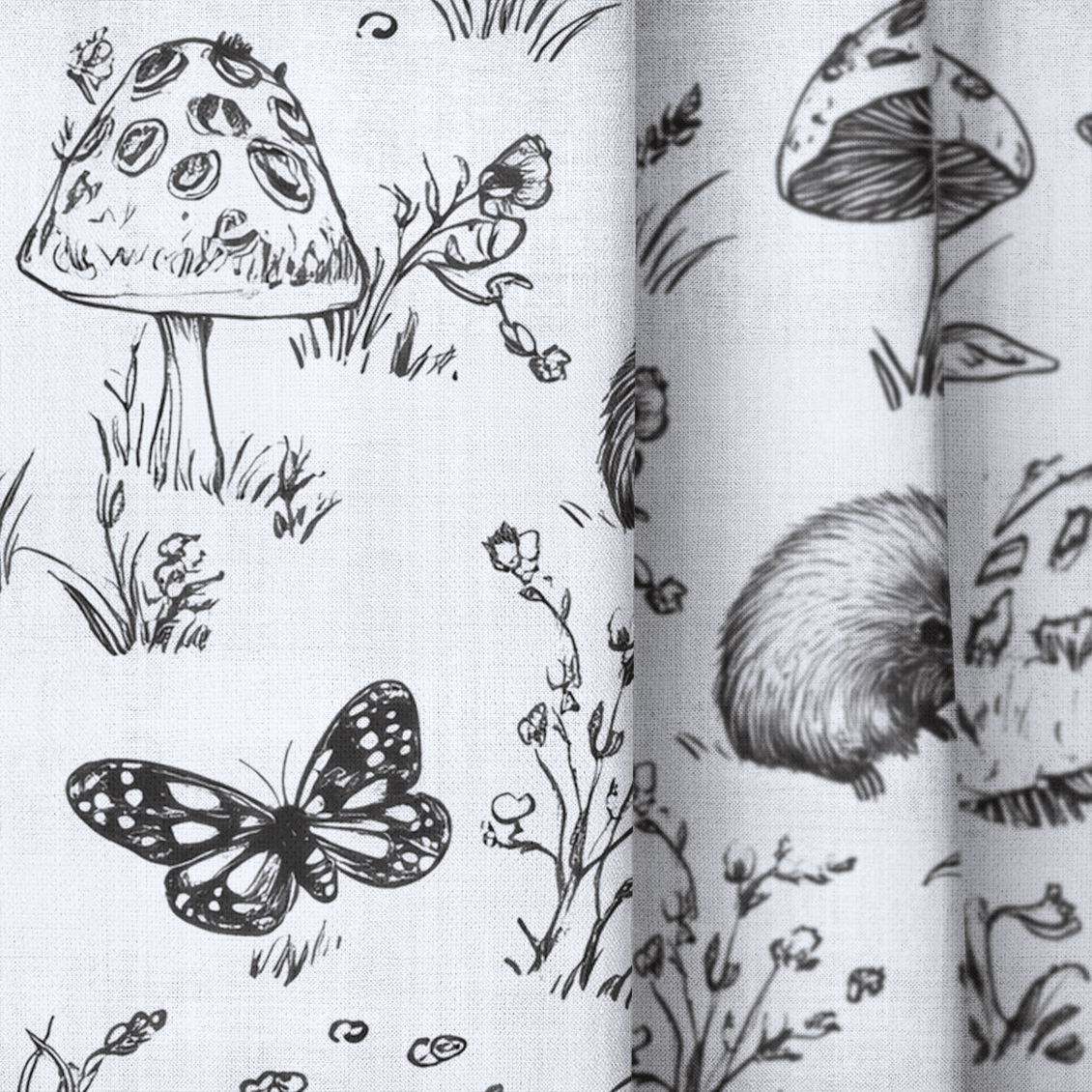 Sycamore - Curtain Panel - The Drapery