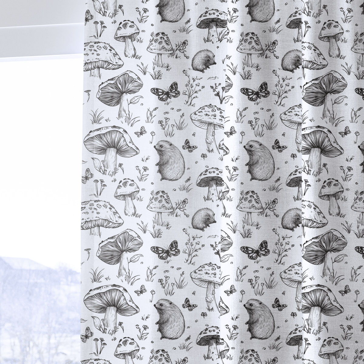 Sycamore - Curtain Panel - The Drapery