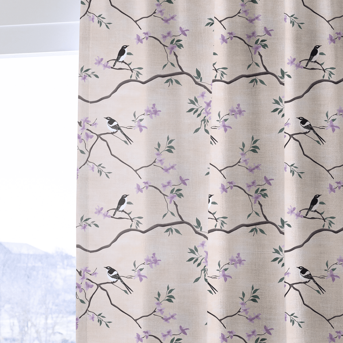 Sylthia - Curtain Panel - The Drapery