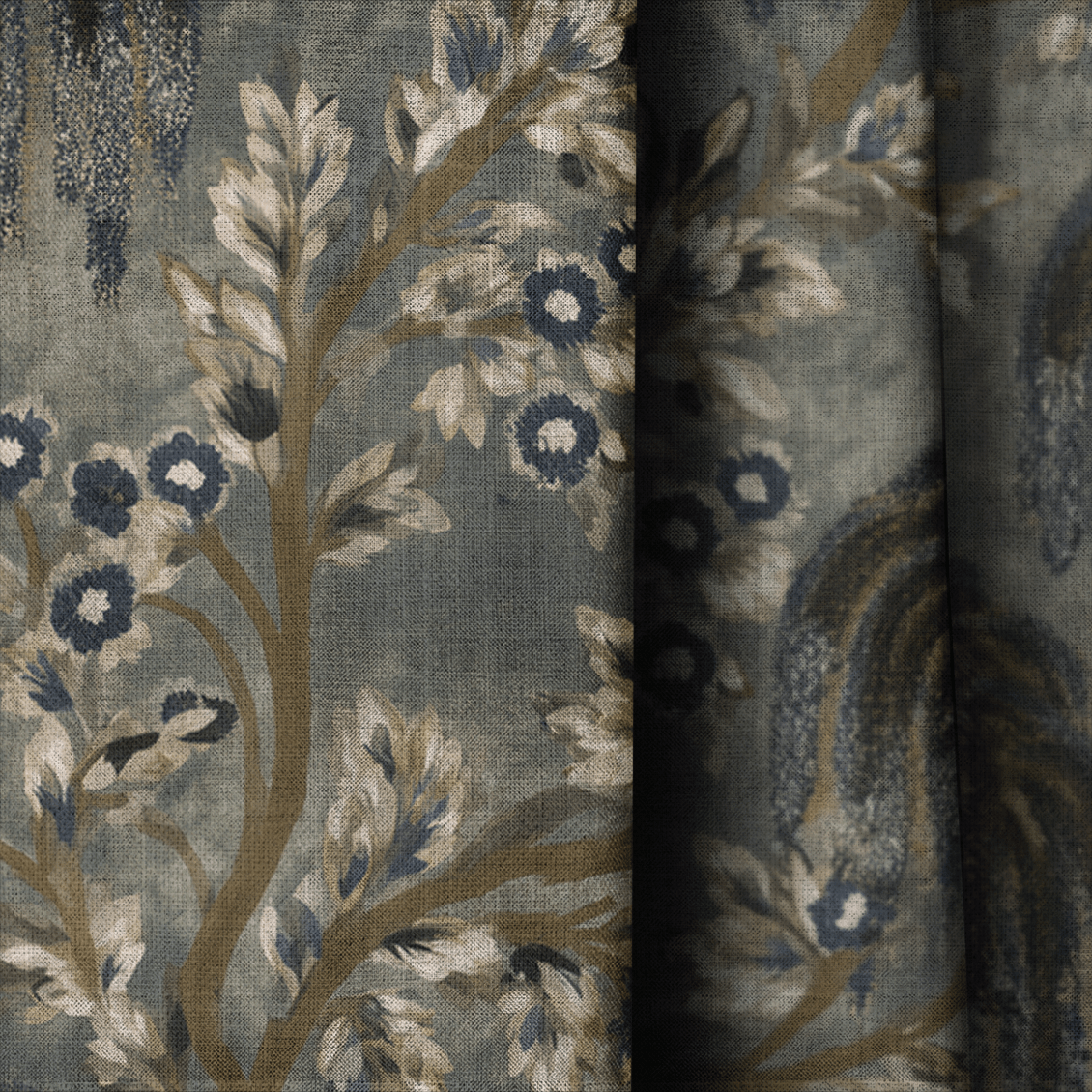 Sylvan Mist - Curtain Panel - The Drapery