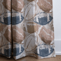 Tailgate Toss - Curtain Panel - The Drapery