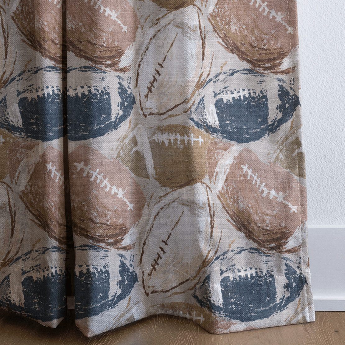 Tailgate Toss - Curtain Panel - The Drapery