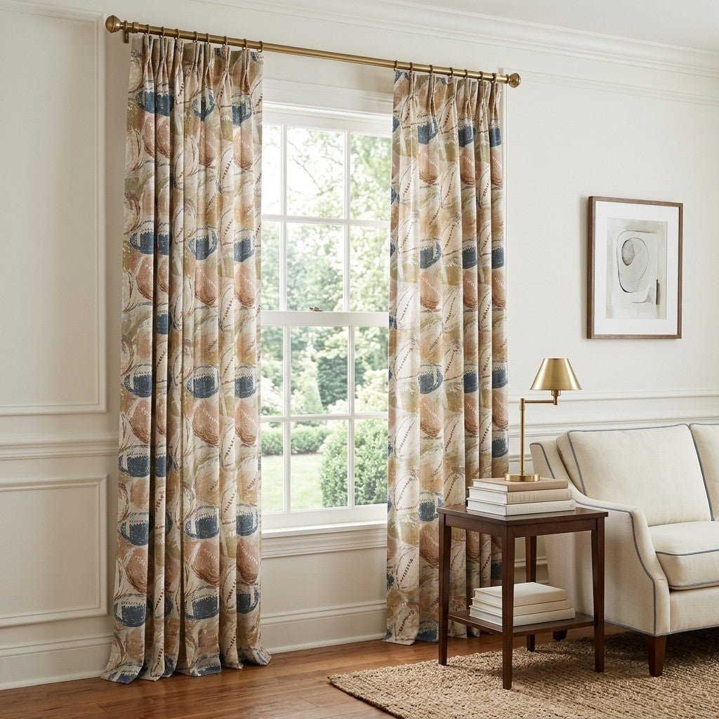 Tailgate Toss - Curtain Panel - The Drapery