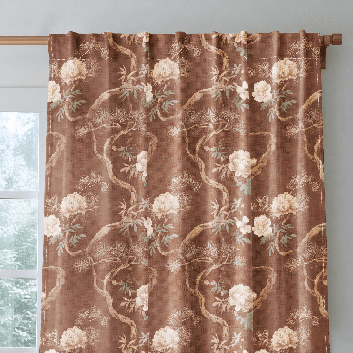Tannin - Curtain Panel - The Drapery