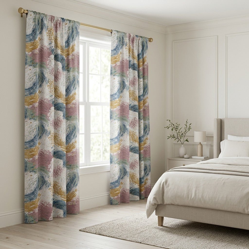 Tapestries Twirl - Curtain Panel - The Drapery