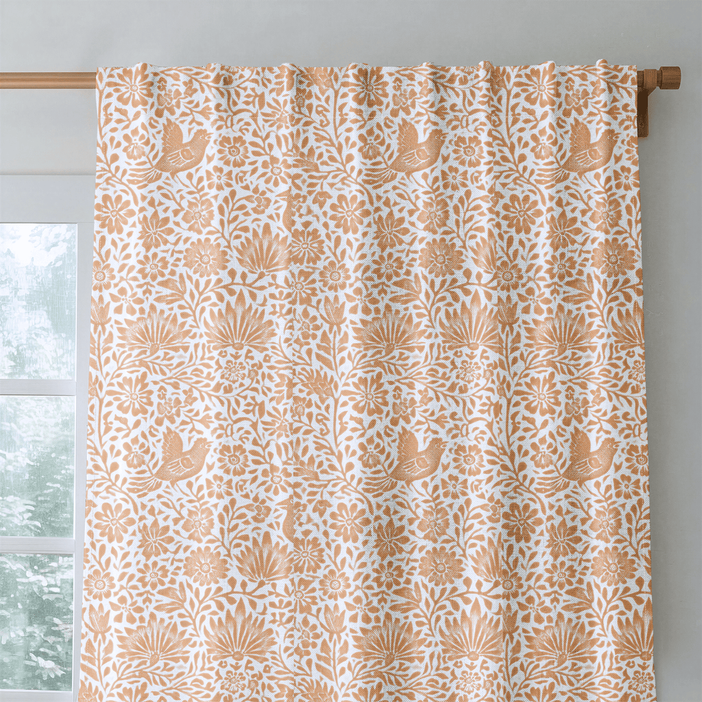 Terracotta - Curtain Panel - The Drapery