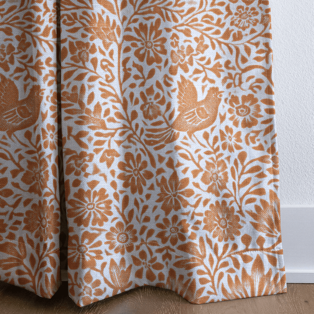 Terracotta - Curtain Panel - The Drapery