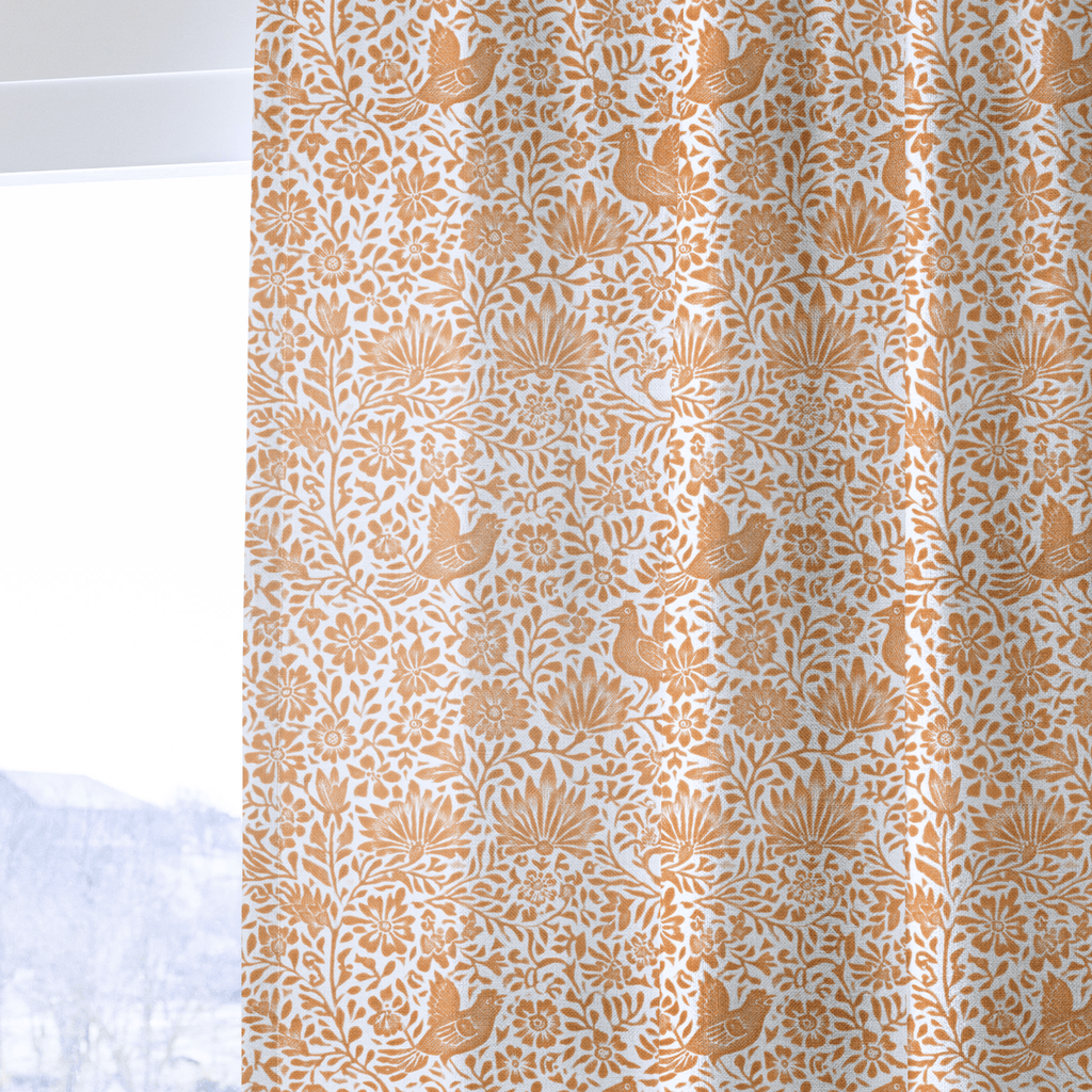 Terracotta - Curtain Panel - The Drapery