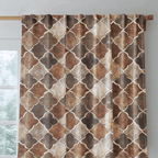 Terracotta Mosaic - Curtain Panel - The Drapery