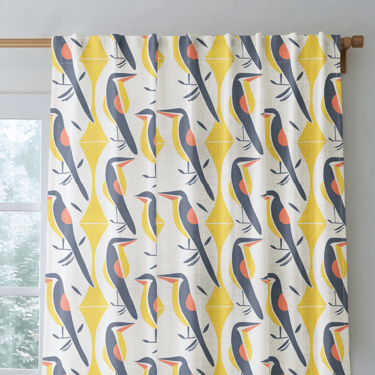 The Aviary - Curtain Panel - The Drapery