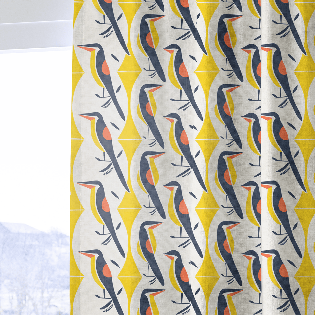 The Aviary - Curtain Panel - The Drapery