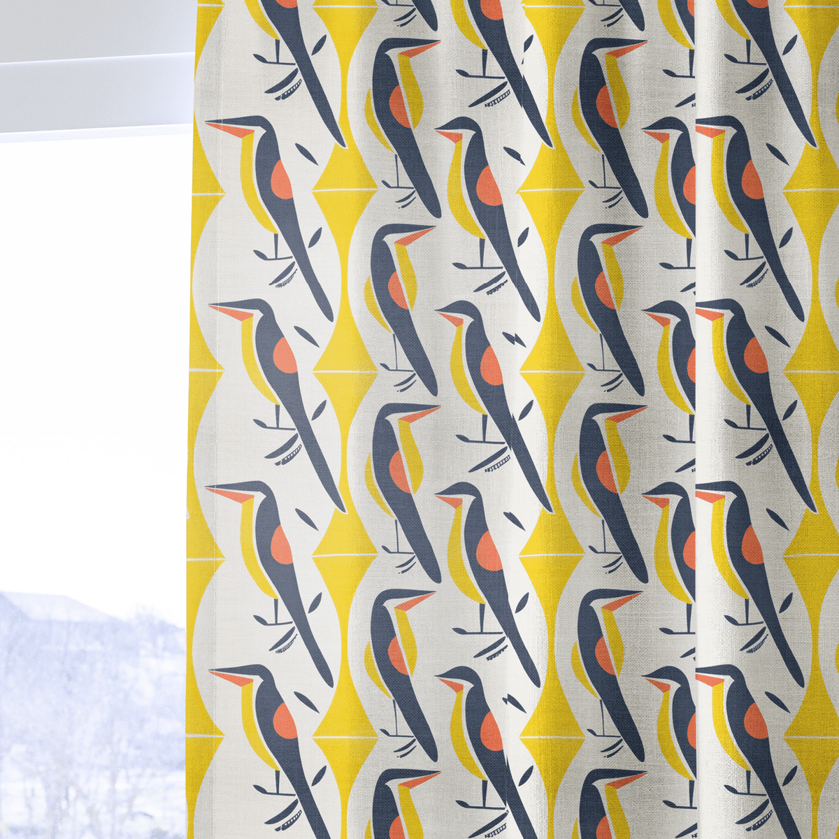 The Aviary - Curtain Panel - The Drapery