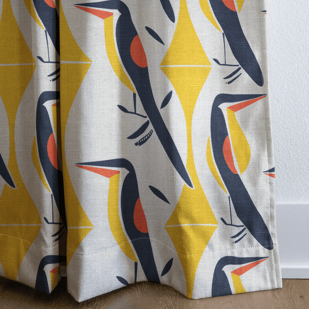 The Aviary - Curtain Panel - The Drapery