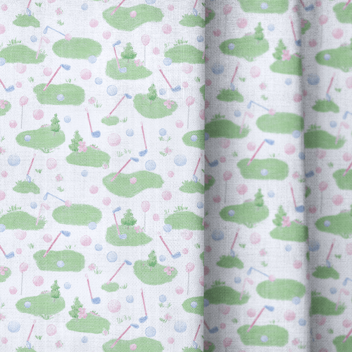 The Back Nine - Curtain Panel - The Drapery