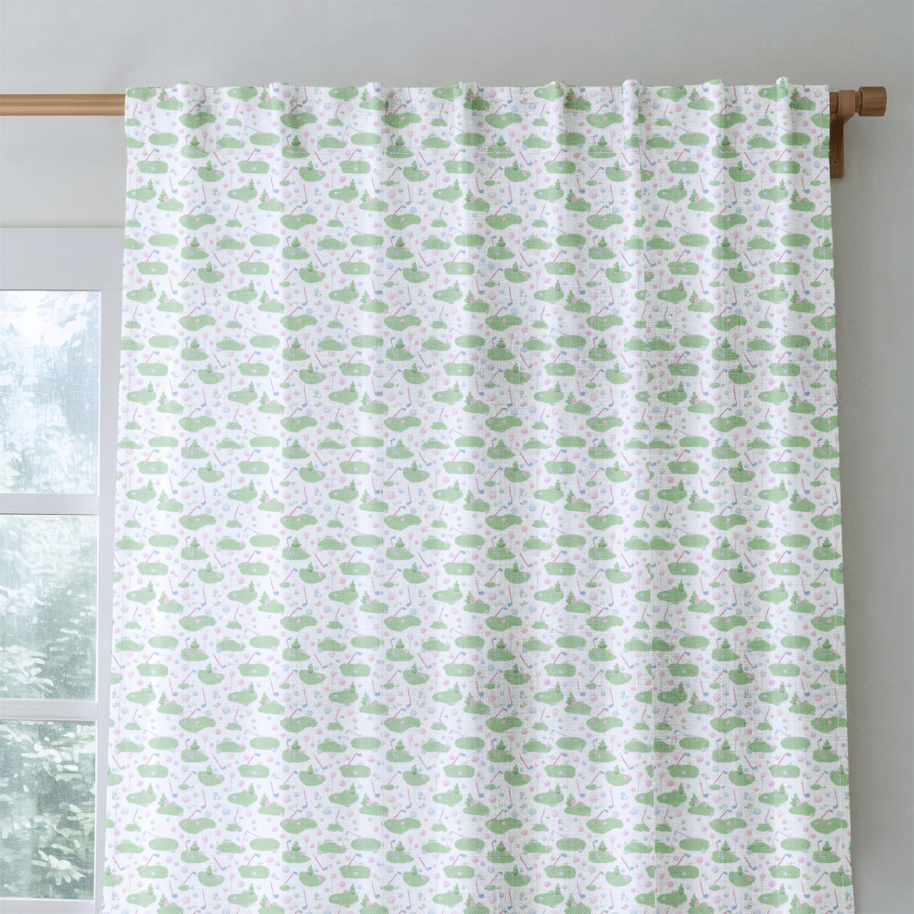 The Back Nine - Curtain Panel - The Drapery