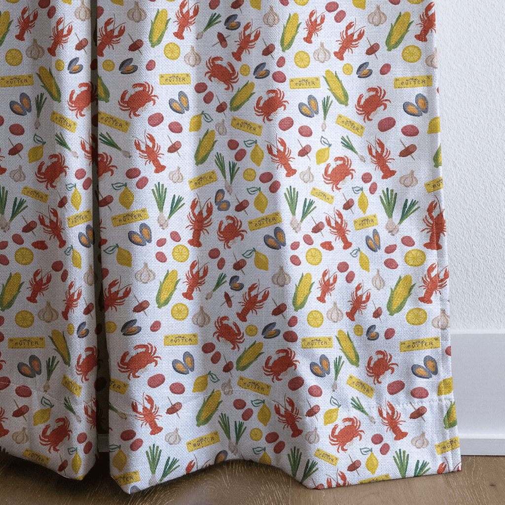 The Boil - Curtain Panel - The Drapery