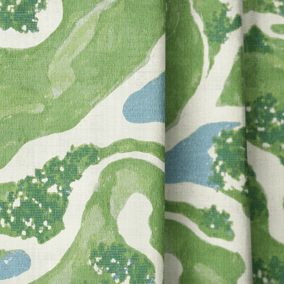 The Caddie’s Path - Curtain Panel - The Drapery