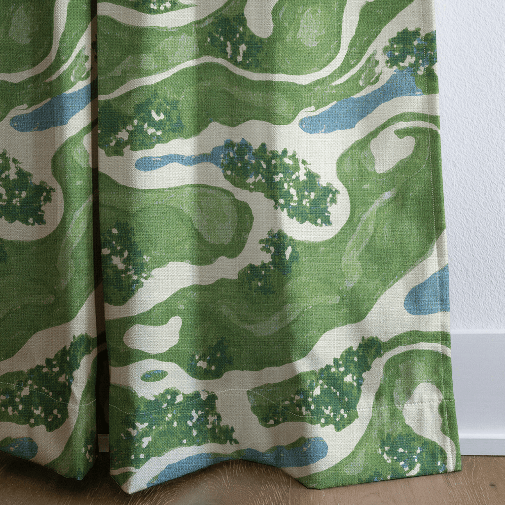 The Caddie’s Path - Curtain Panel - The Drapery
