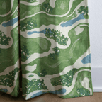 The Caddie’s Path - Curtain Panel - The Drapery