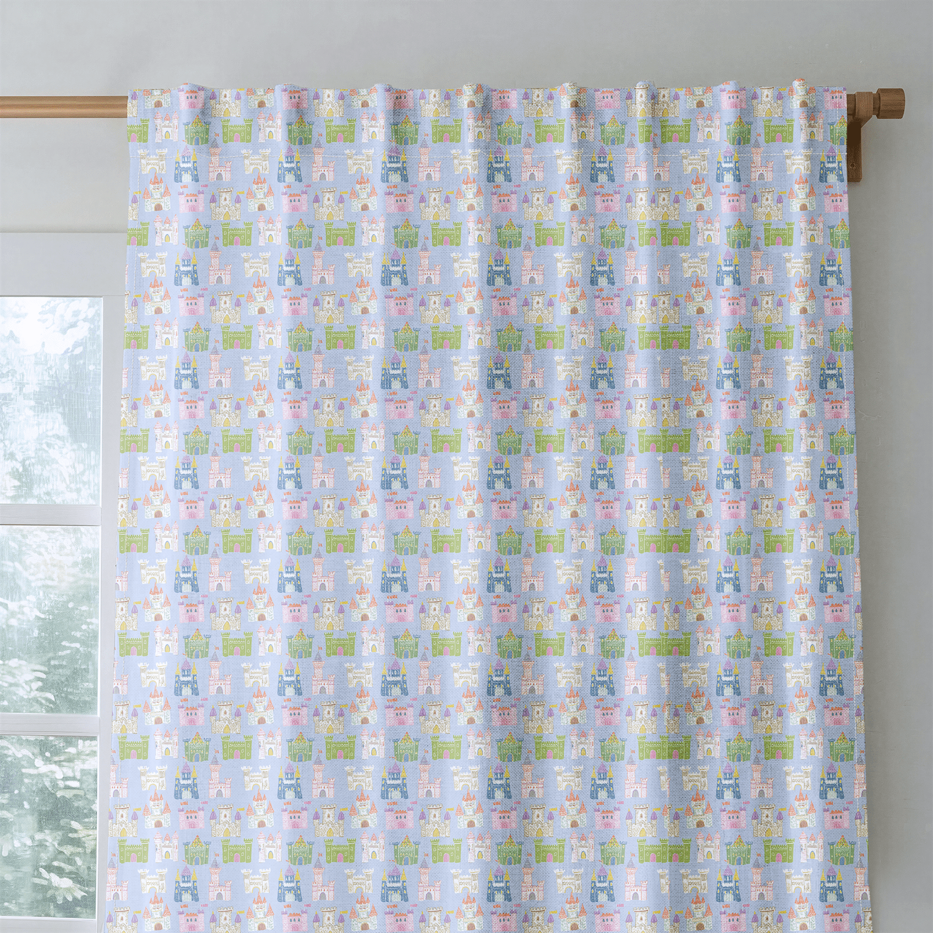 The Castles - Curtain Panel - The Drapery