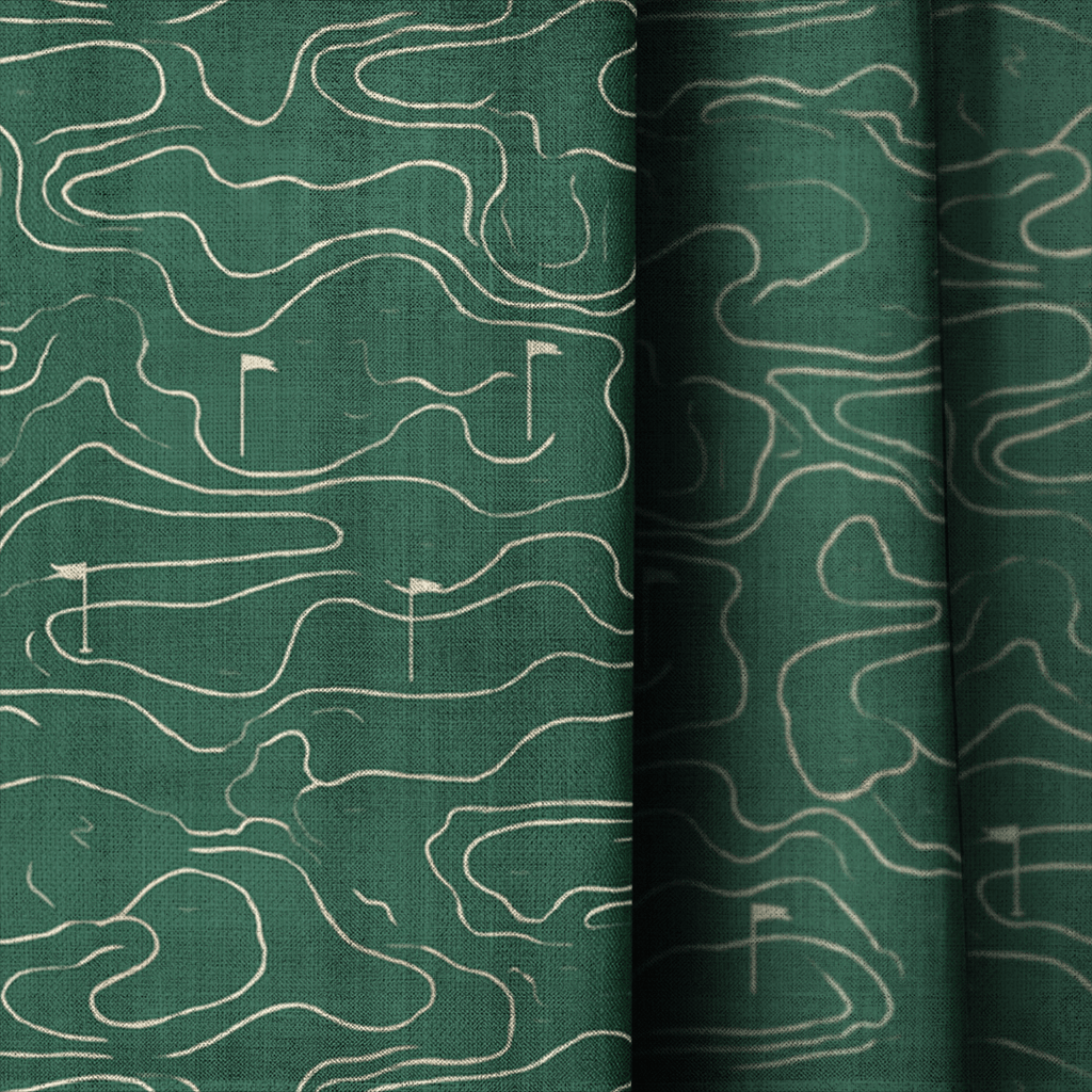 The Course - Curtain Panel - The Drapery