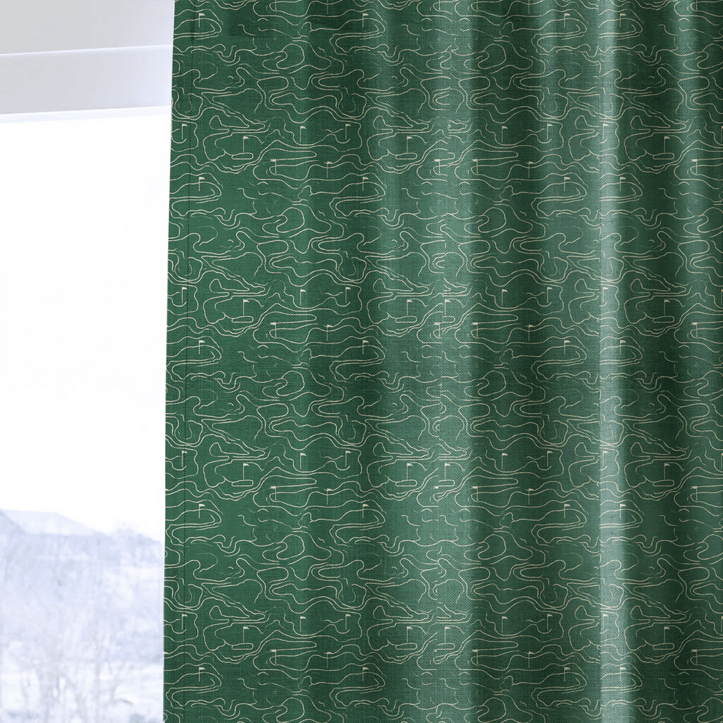 The Course - Curtain Panel - The Drapery