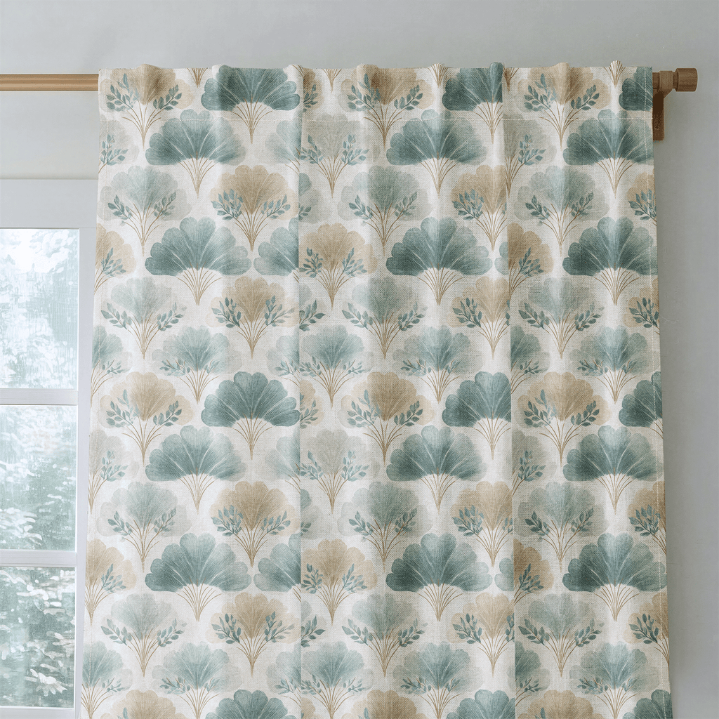 The Gingko Walk - Curtain Panel - The Drapery