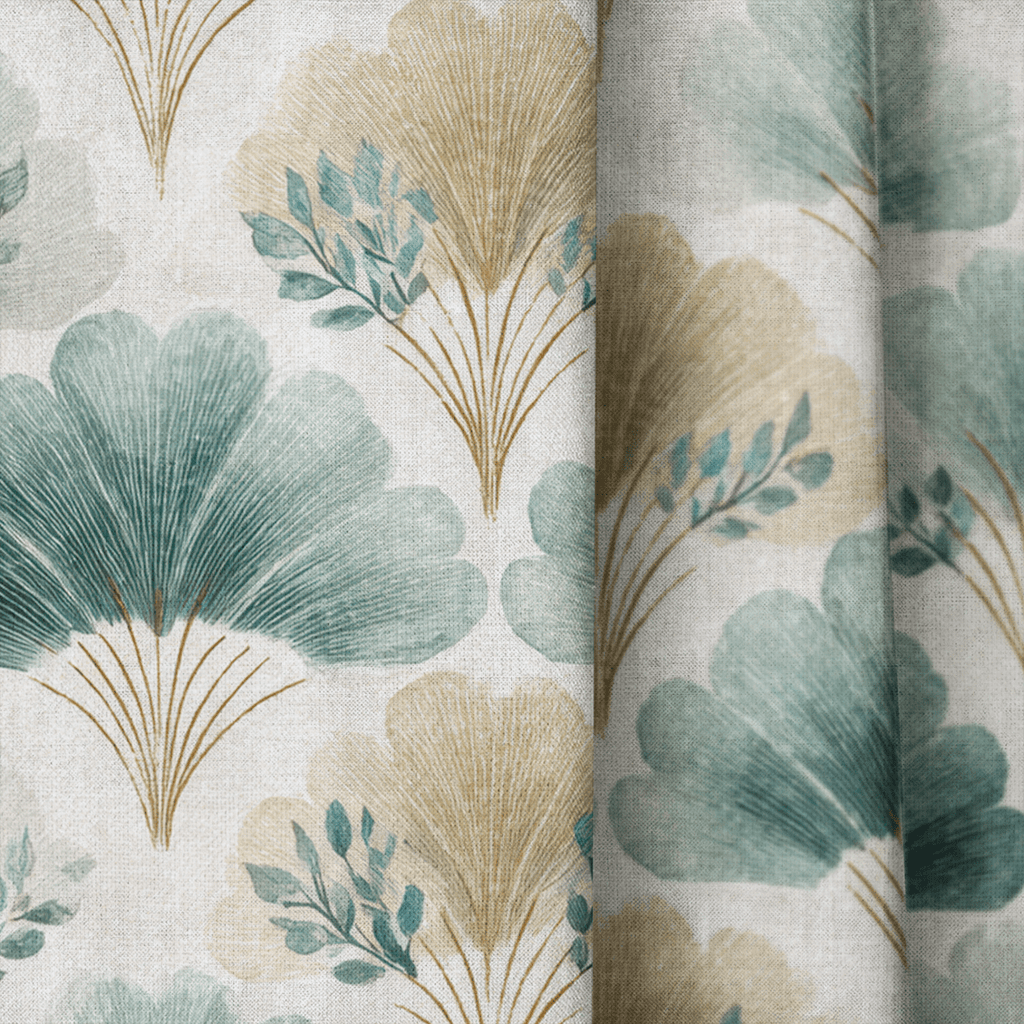 The Gingko Walk - Curtain Panel - The Drapery