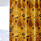 The Kiss - Curtain Panel - The Drapery