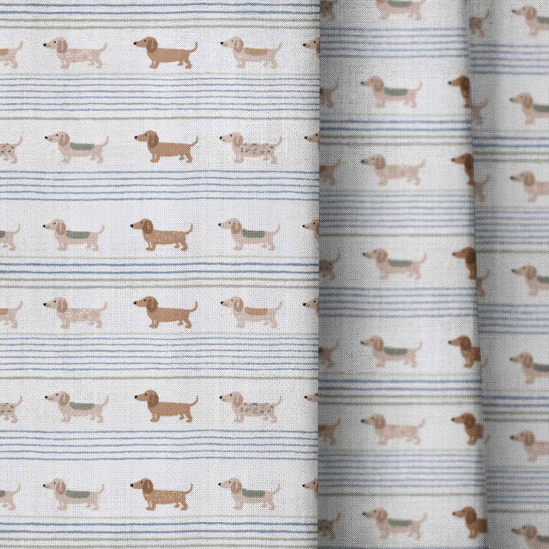 The Long Drift - Curtain Panel - The Drapery