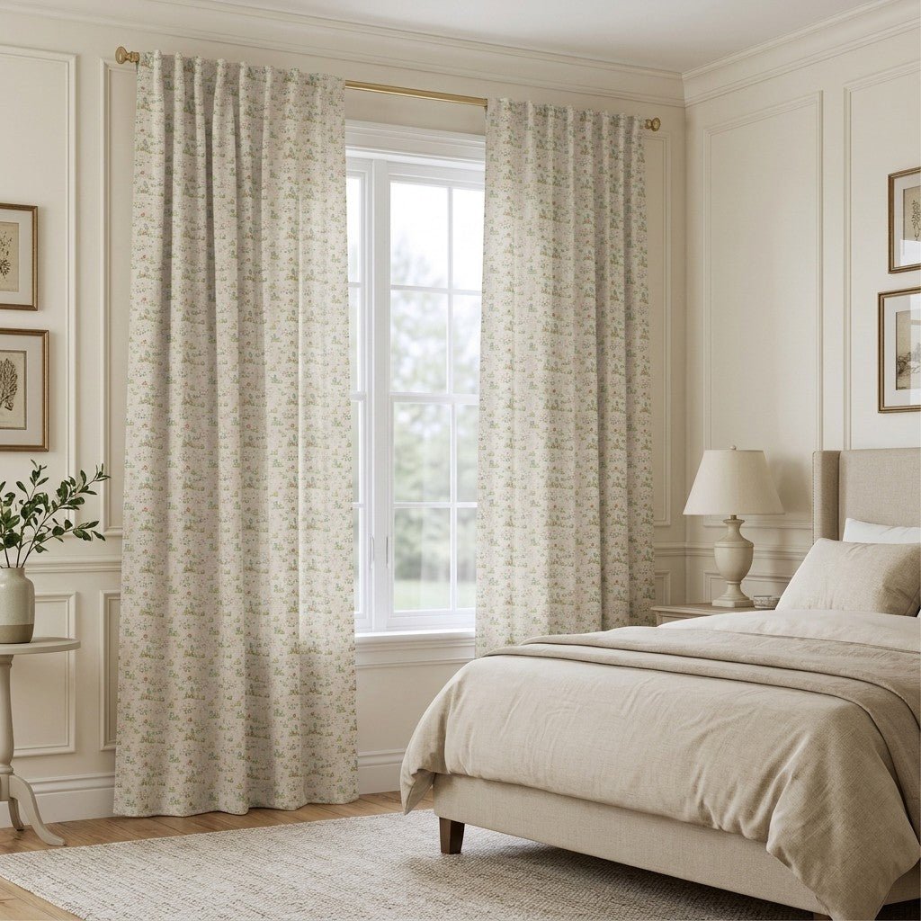 The Muddy Bank - Curtain Panel - The Drapery