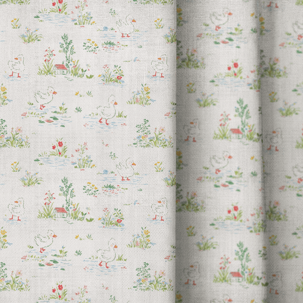 The Muddy Bank - Curtain Panel - The Drapery