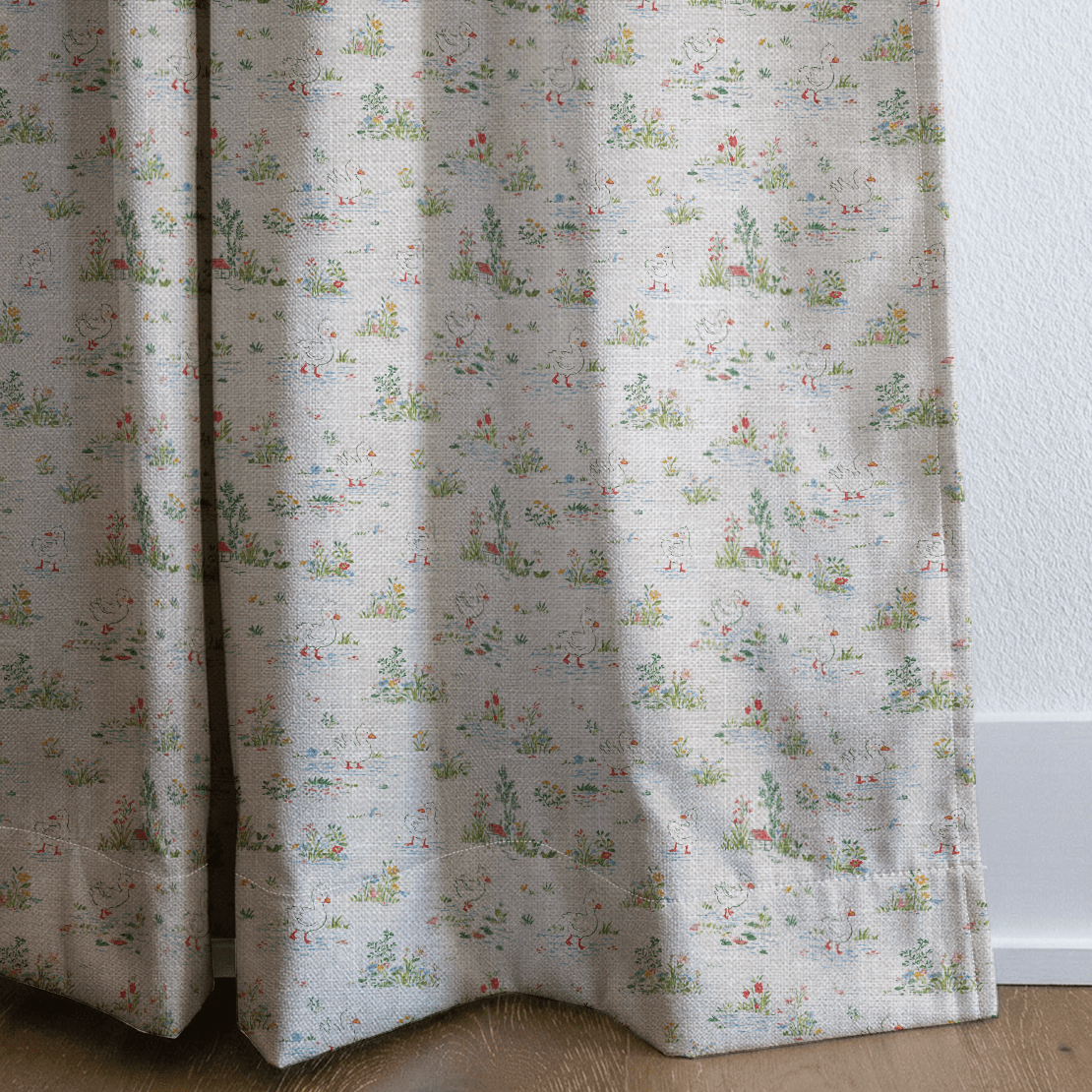 The Muddy Bank - Curtain Panel - The Drapery