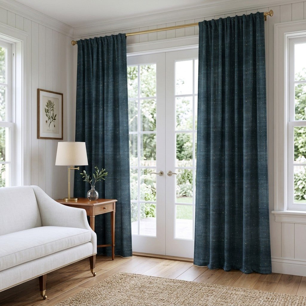 The Night Sky - Curtain Panel - The Drapery
