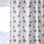 The Noble Boxer - Curtain Panel - The Drapery