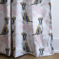 The Noble Boxer - Curtain Panel - The Drapery