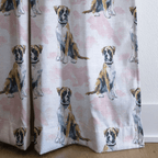 The Noble Boxer - Curtain Panel - The Drapery