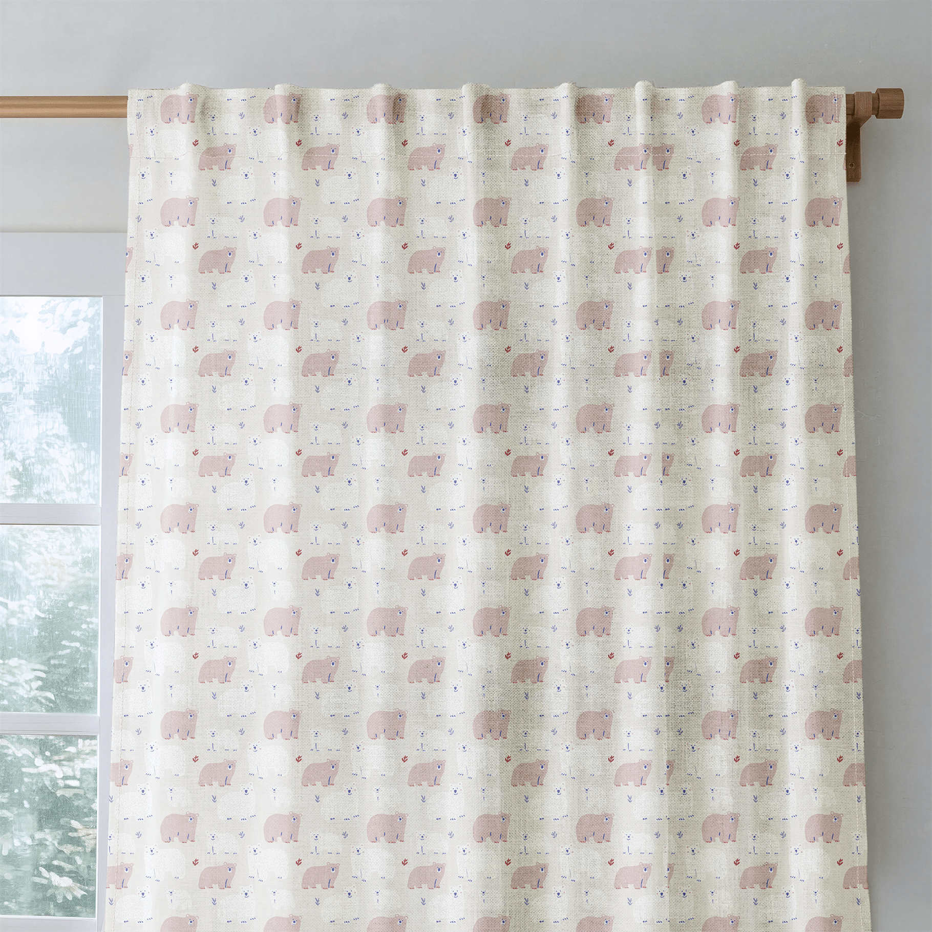 The Old Den - Curtain Panel - The Drapery