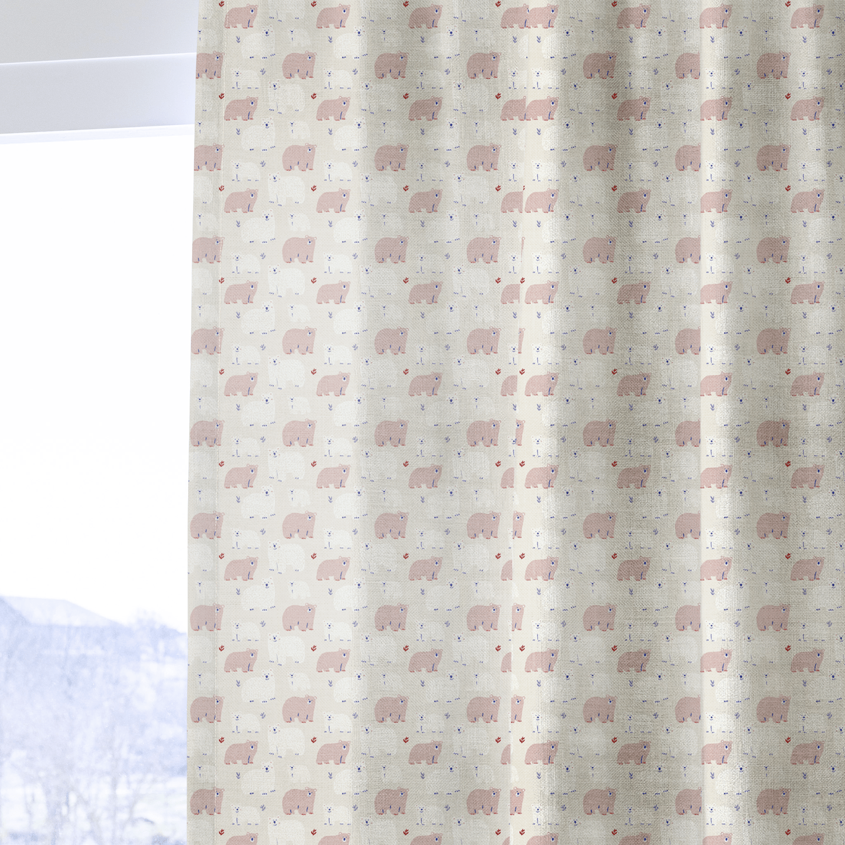 The Old Den - Curtain Panel - The Drapery