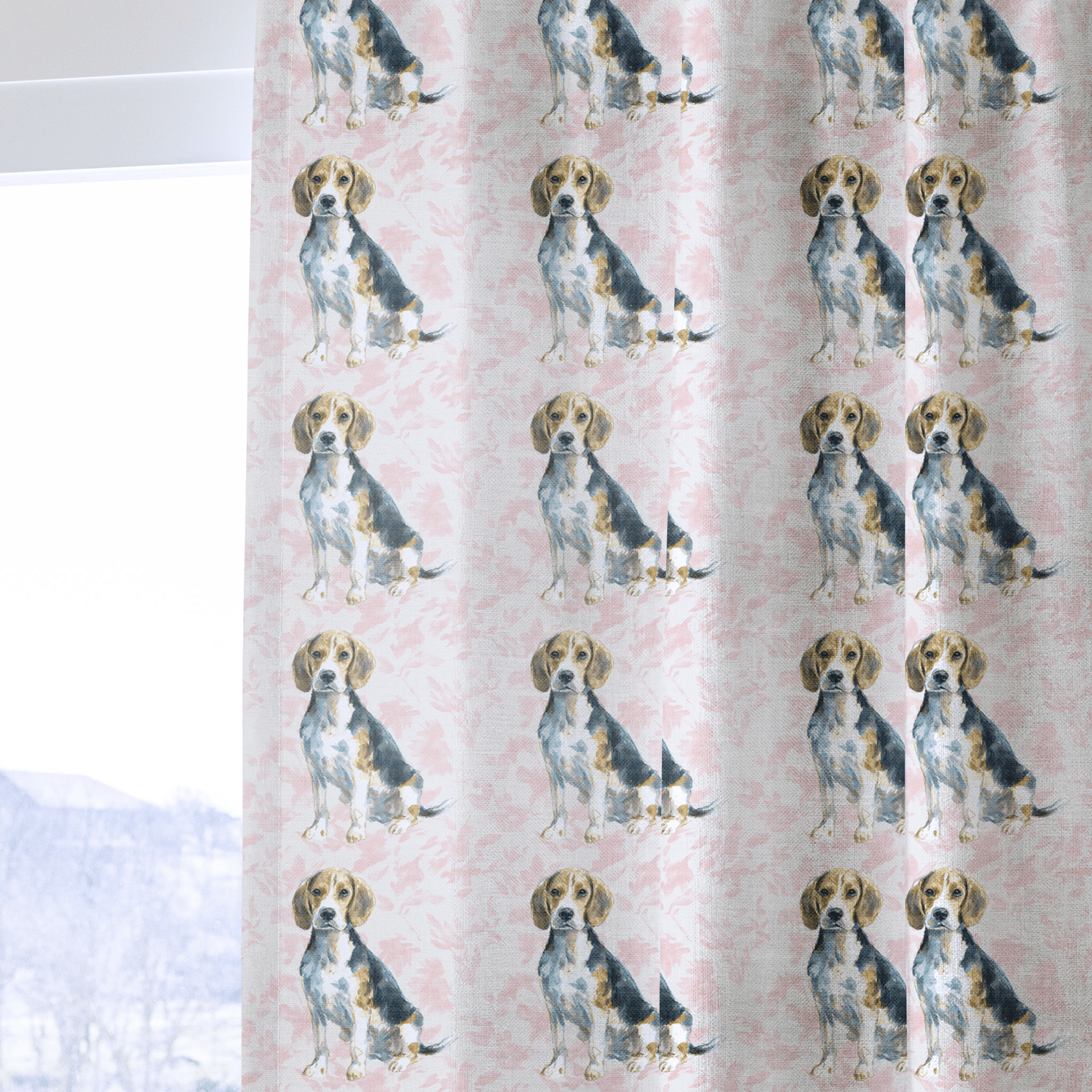 The Original Hound - Curtain Panel - The Drapery