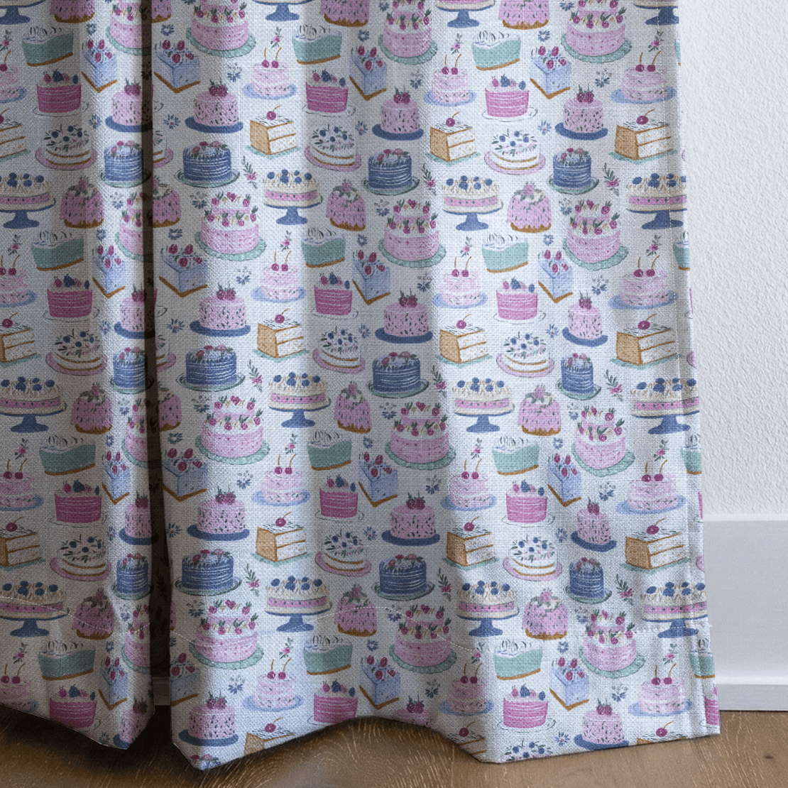 The Patisserie - Curtain Panel - The Drapery