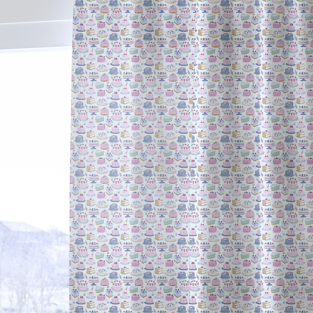 The Patisserie - Curtain Panel - The Drapery