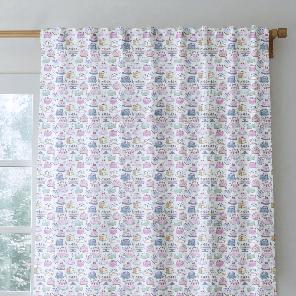 The Patisserie - Curtain Panel - The Drapery