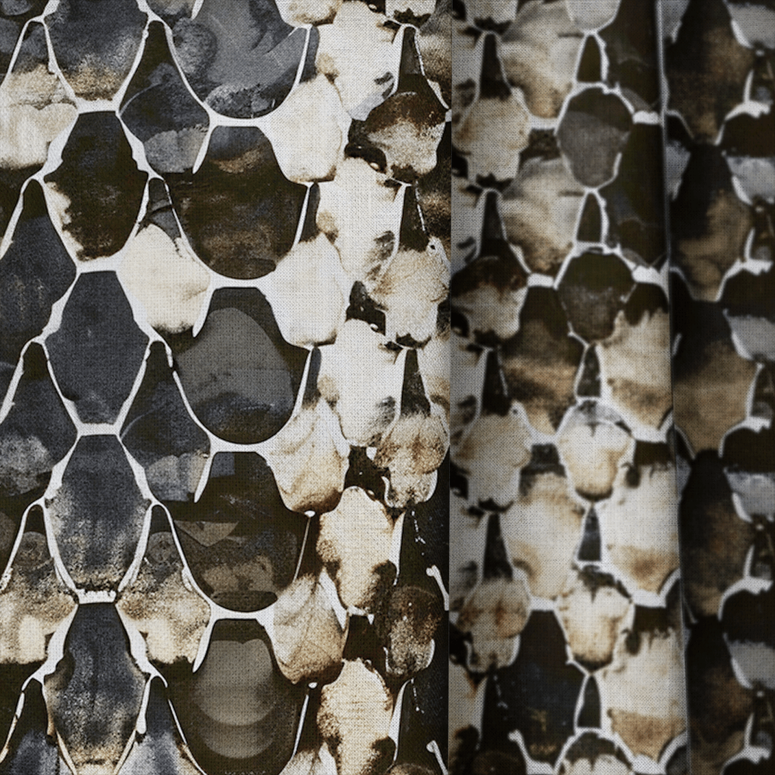 The Rattler - Curtain Panel - The Drapery