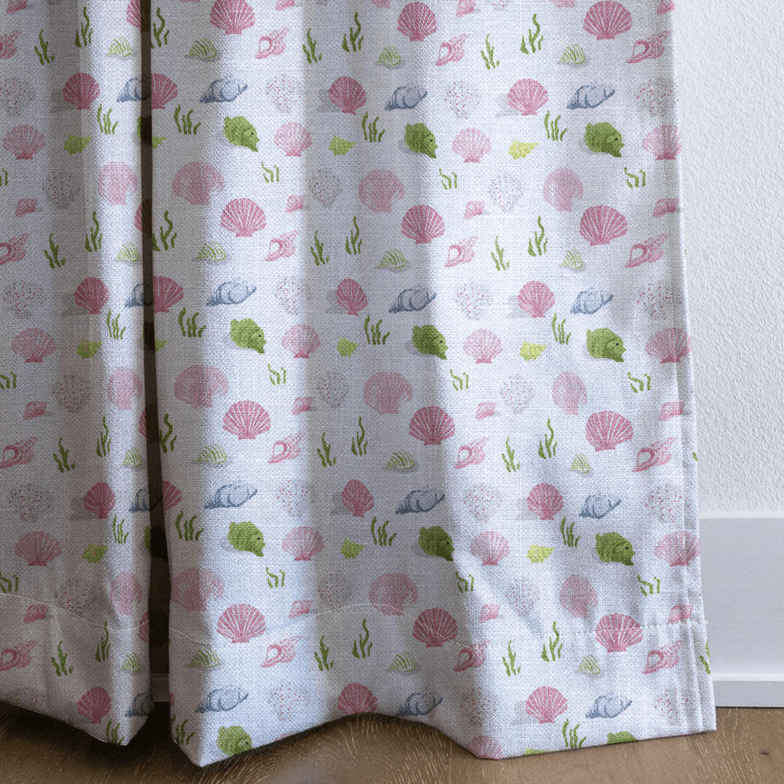 The Sea Floor - Curtain Panel - The Drapery