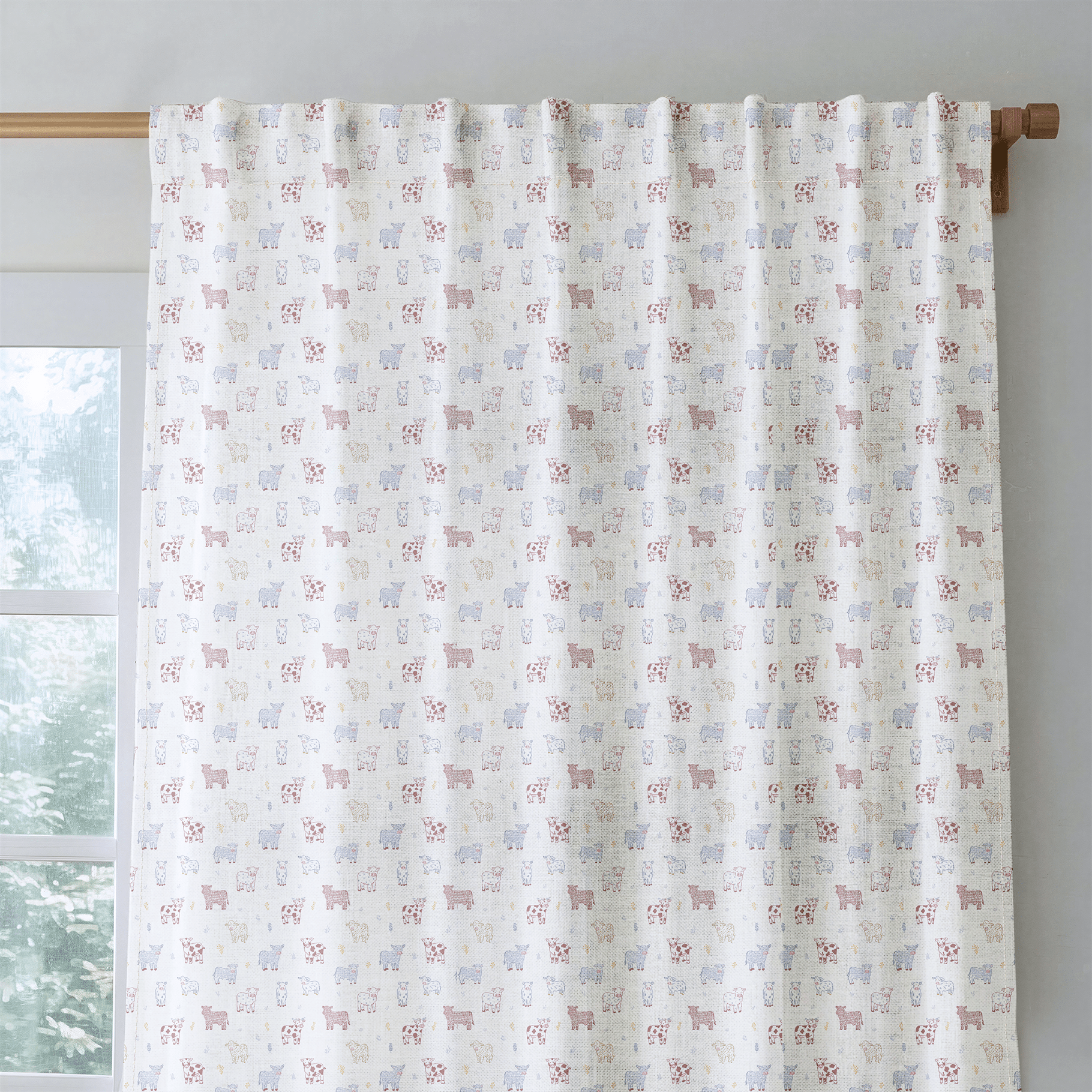 The Tint Hoof - Curtain Panel - The Drapery