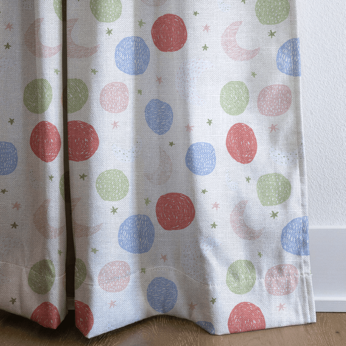 The Tiny Phase - Curtain Panel - The Drapery