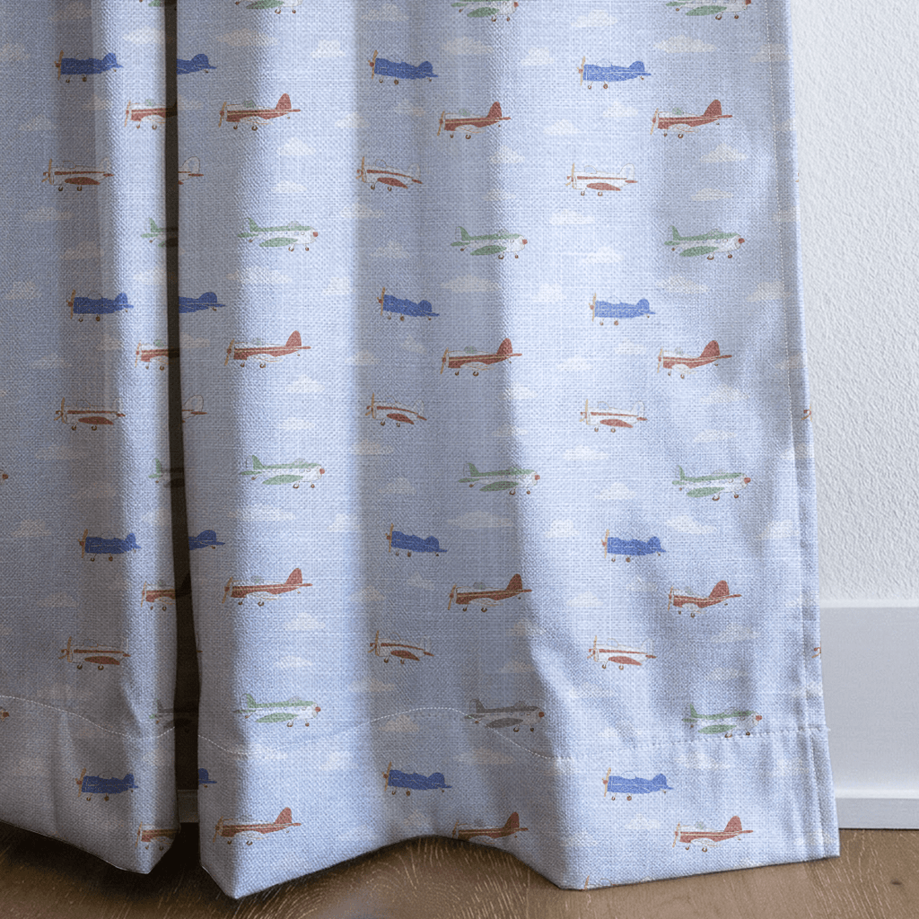 The Tiny Pilot - Curtain Panel - The Drapery