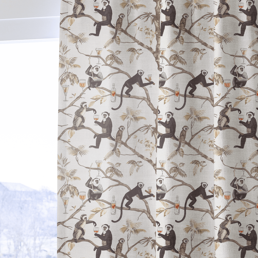 The Treetop Bar - Curtain Panel - The Drapery